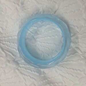 Pearlescent Light Blue Bangle